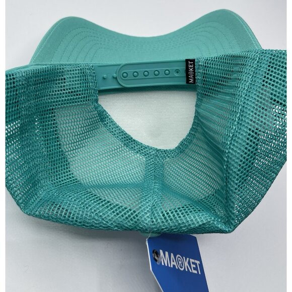 Chinatown Market Trucker Hat with Thank you have a nice day design Rose - Picture 4 of 8